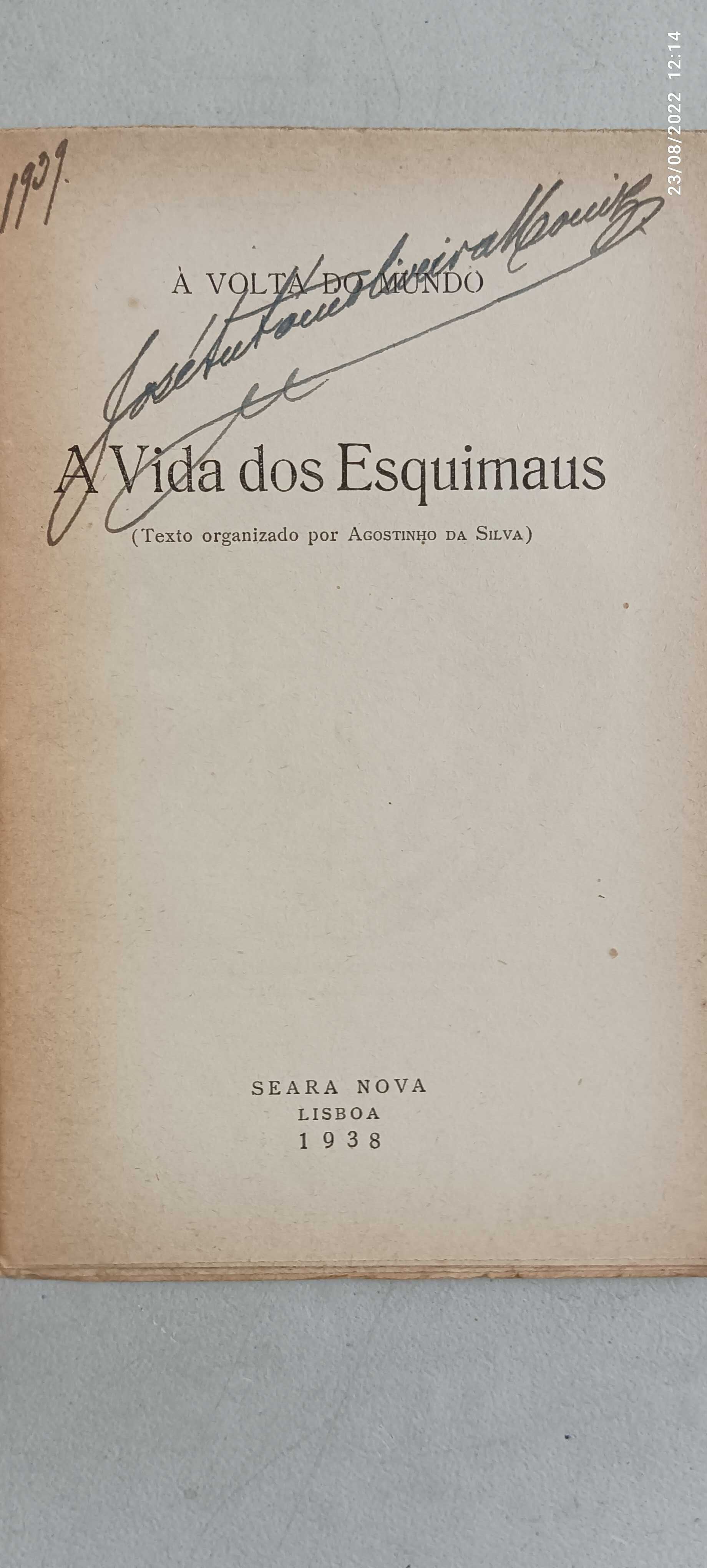 Livro Pa-3 - Agostinho da Silva - A vida dos Esquimaus