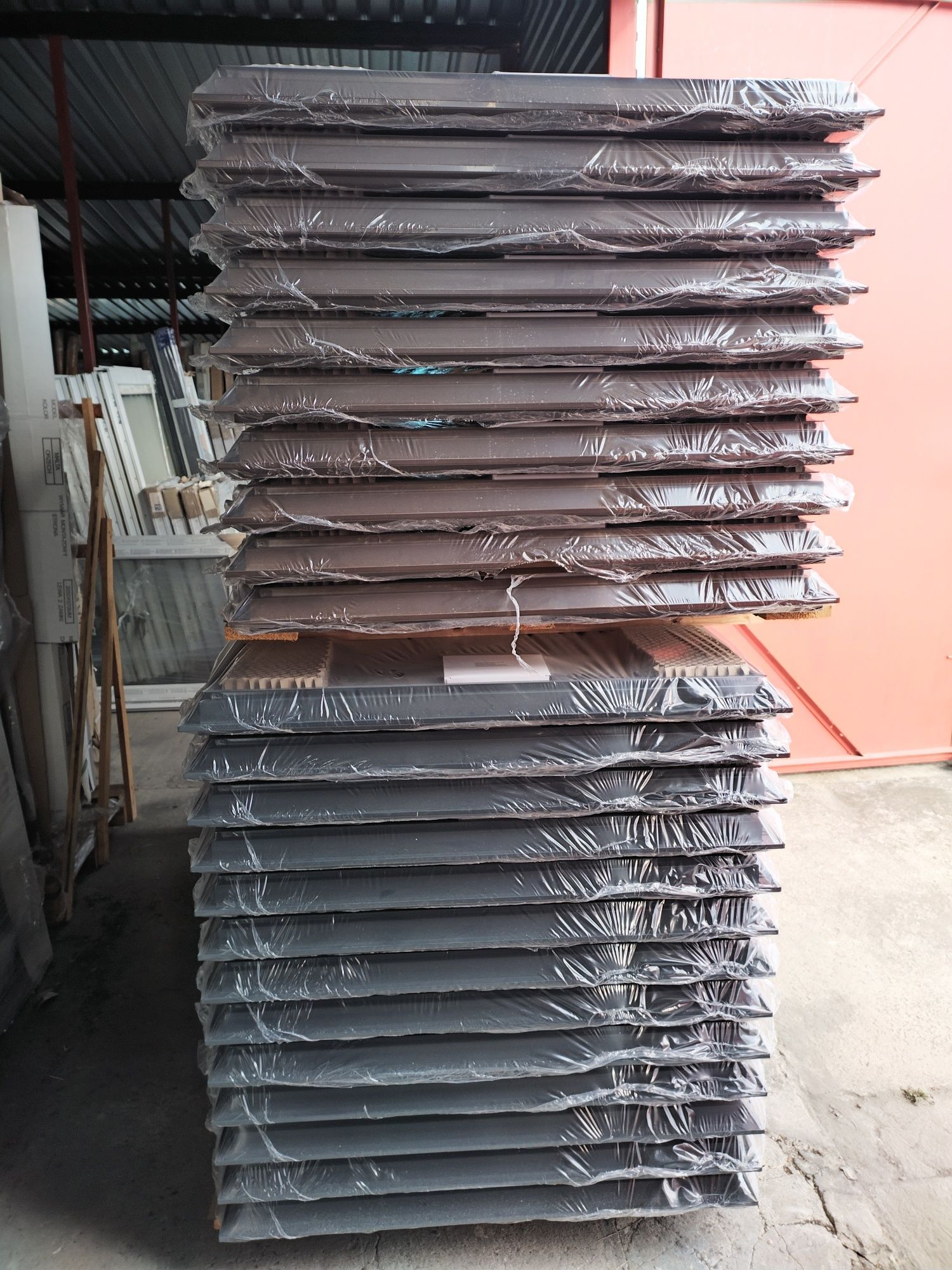 drzwi metalowe Hormann 90 L/P brązowe RAL 8017 zewnętrzne 690 zł nowe