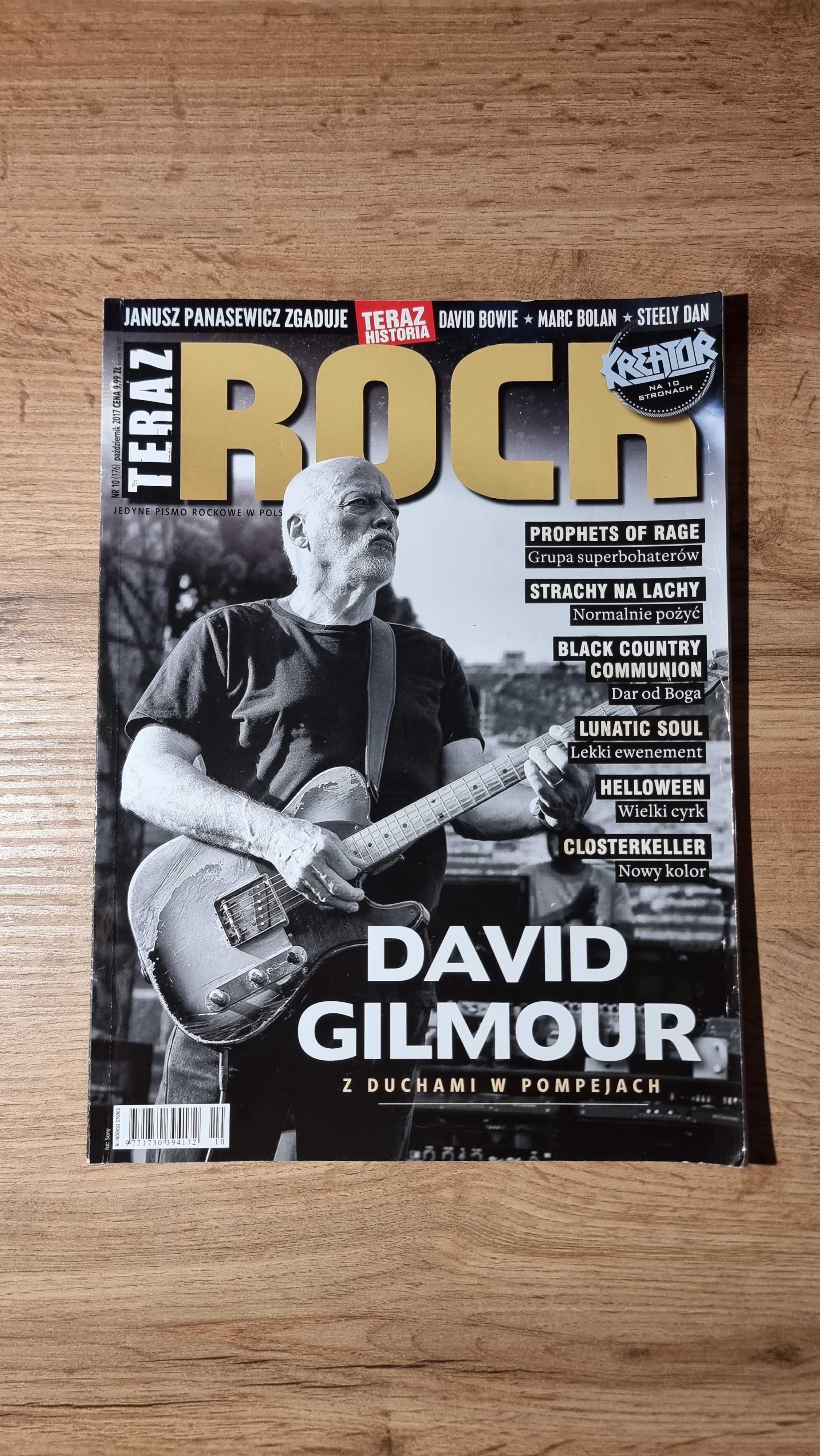 Teraz Rock (176) 10/2017 - David Gilmour, Kreator, David Bowie