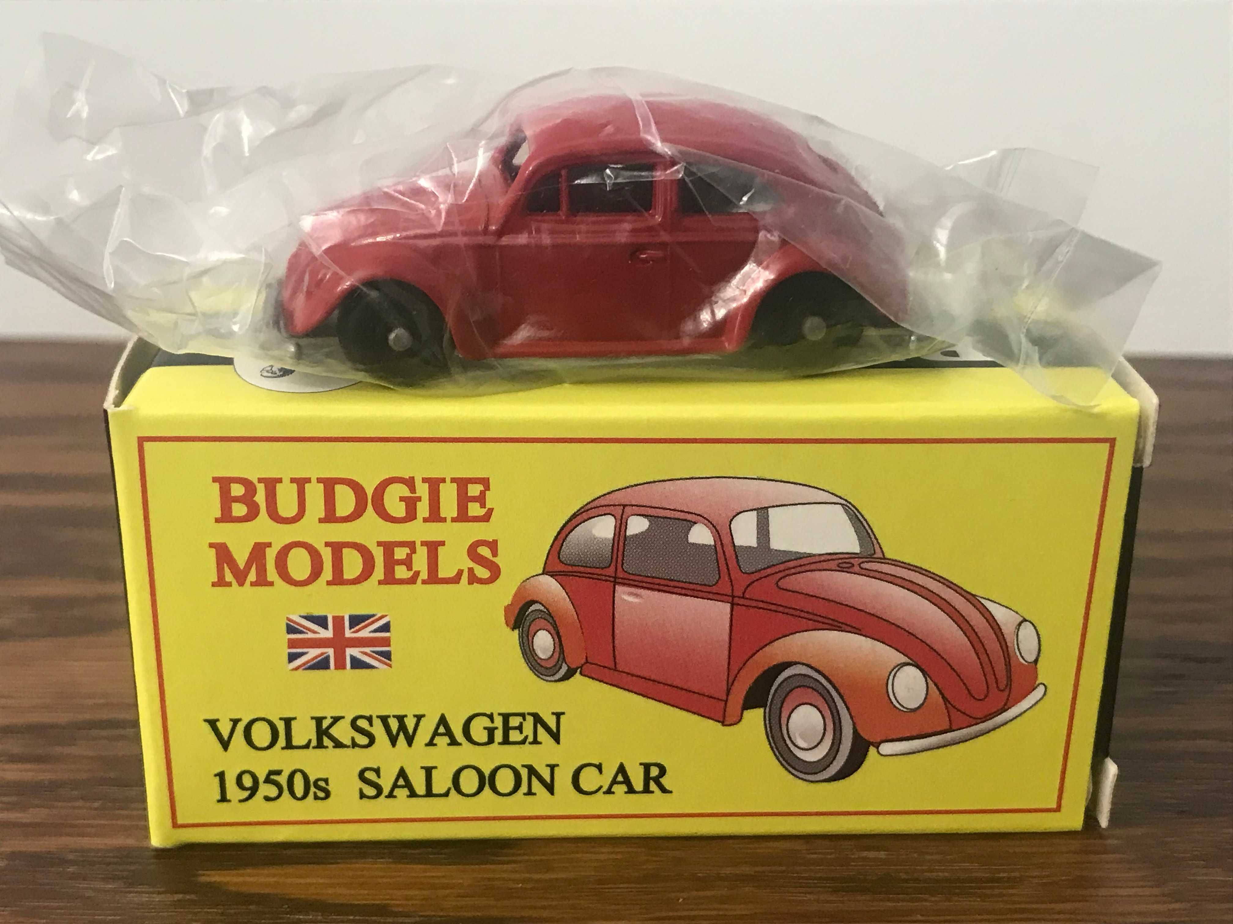 vw volkswagen beetle 1950s saloon car Budgie Models resorak