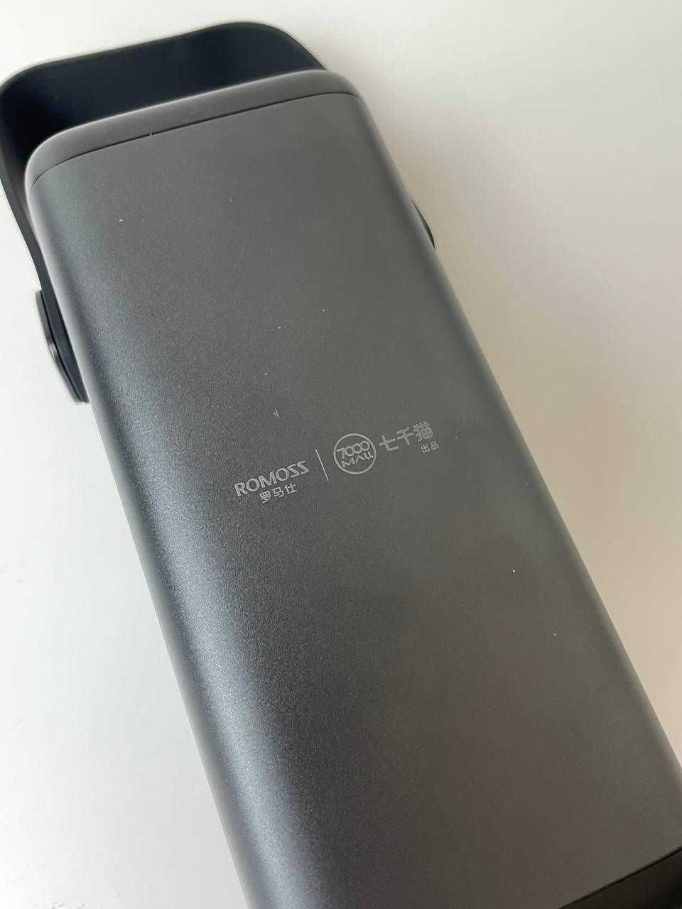 PowerBank Romoss PMT40 40000m 65W зарядить все:Ноутбук,Планшет,Телефон
