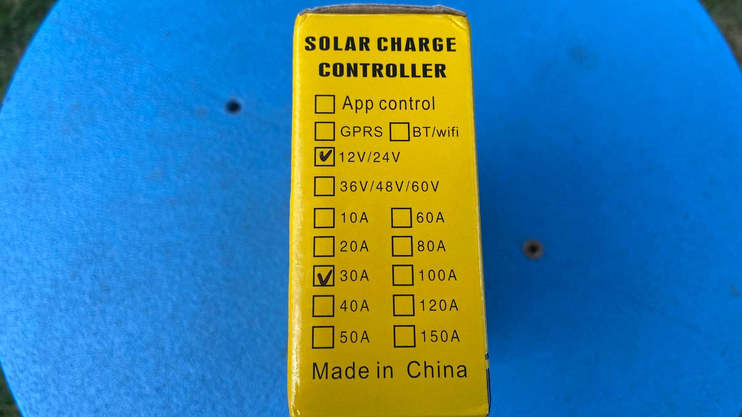 Sterownik paneli modułów fotowoltaicznych 12v/24v MPPT 30A