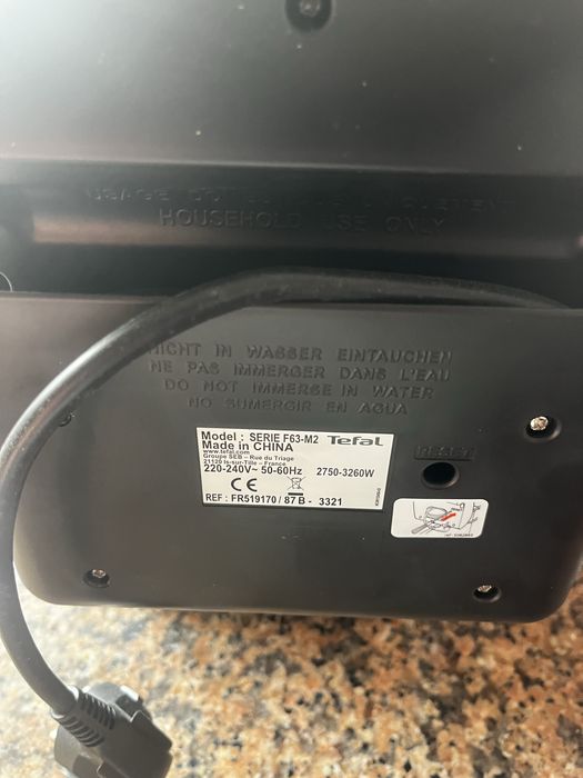 Fritadeira electrica nova
