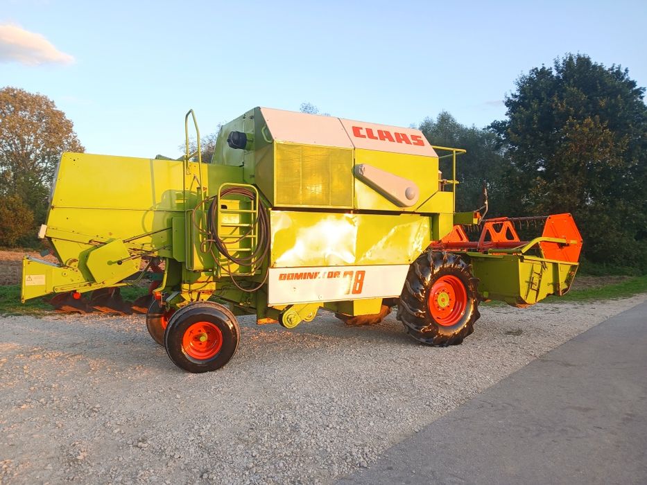 Kombajn claas Dominator 38 z Niemiec