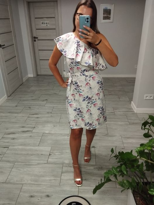 Sukienka Carmen hiszpanka roz 38 Jolmar