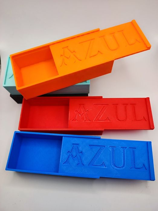 Azul - zasuwane organizery (5szt.) na kafelki do gry planszowej