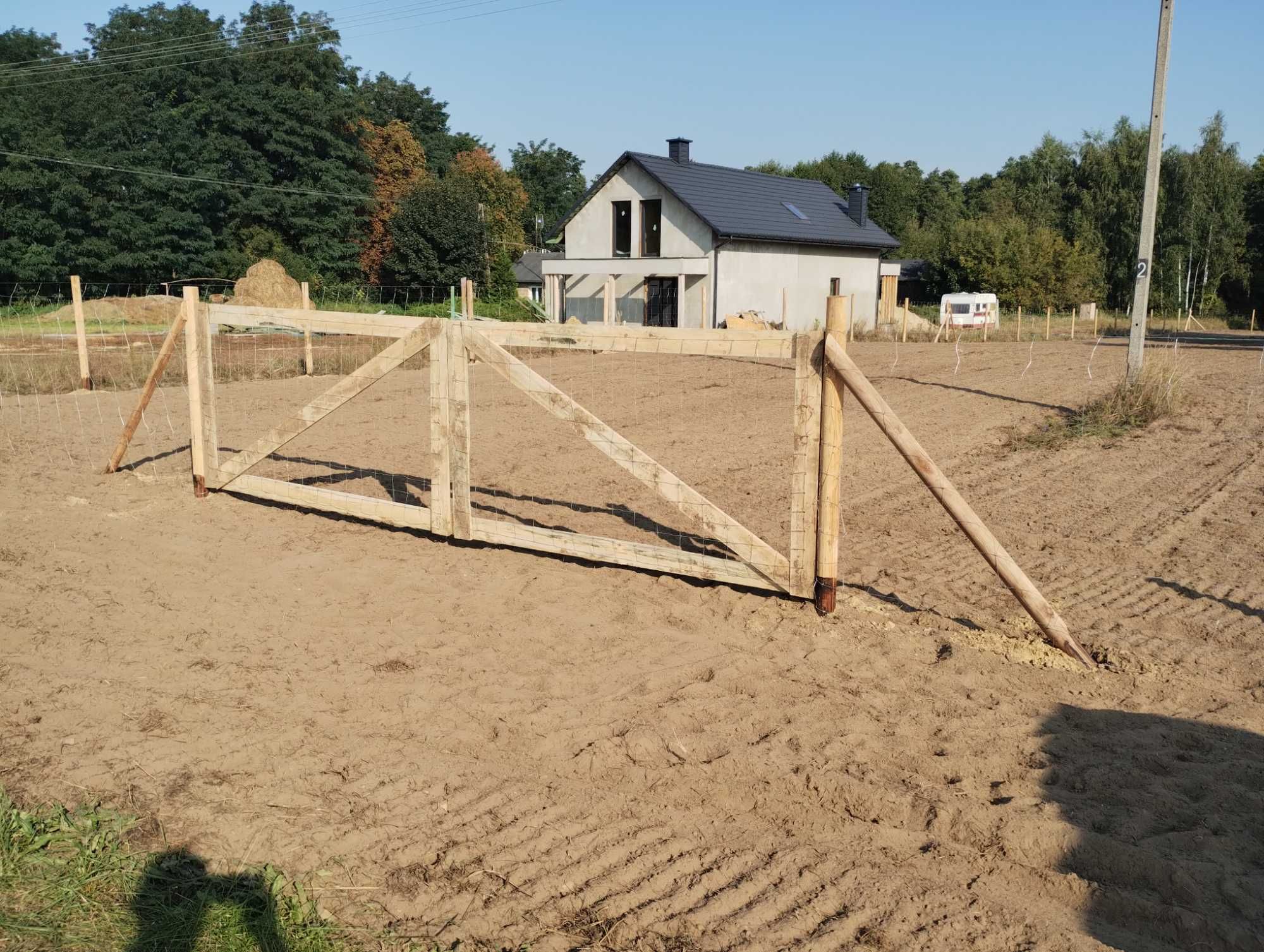 Ogrodzenie budowlane tymczasowe leśne już 16 zł. mb. Płock