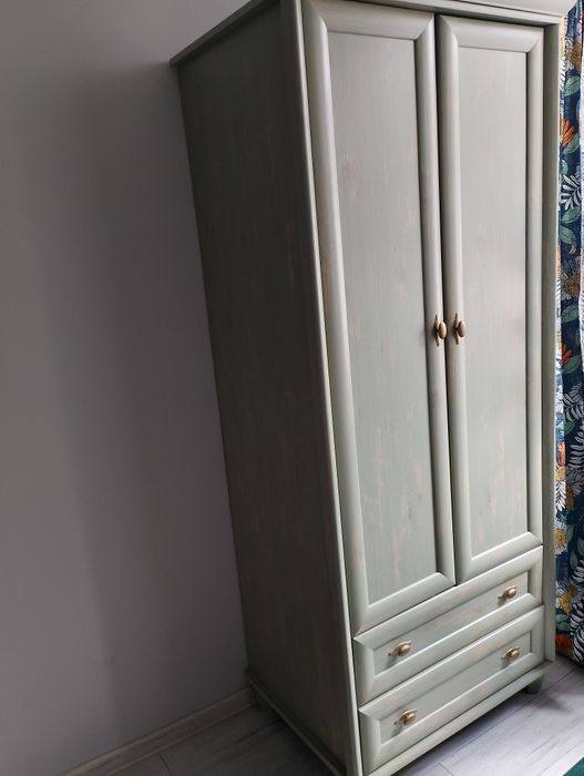 Zestaw mebli do salonu Zielone Black Red White Retro