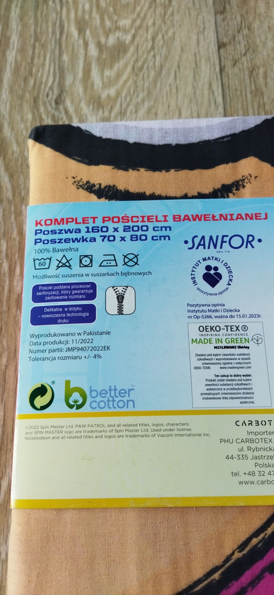 Komplet Pościeli Bawełnianej Psi Patrol Skye!!