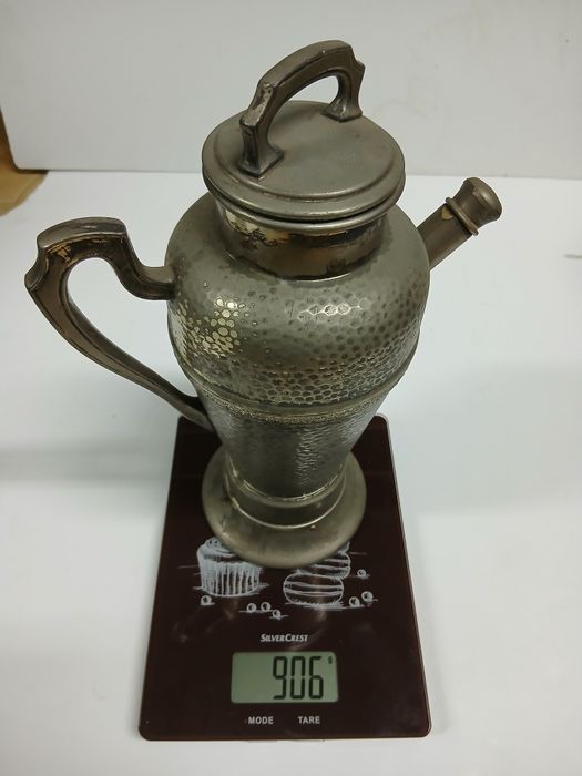 Cocktail Shaker Art Deco c/ caixa de música