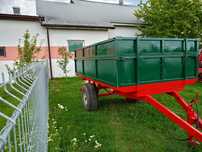 Przyczepa 3 strony wywrot