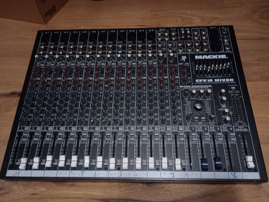 Mackie cfx16 mixer stół mikserski opis