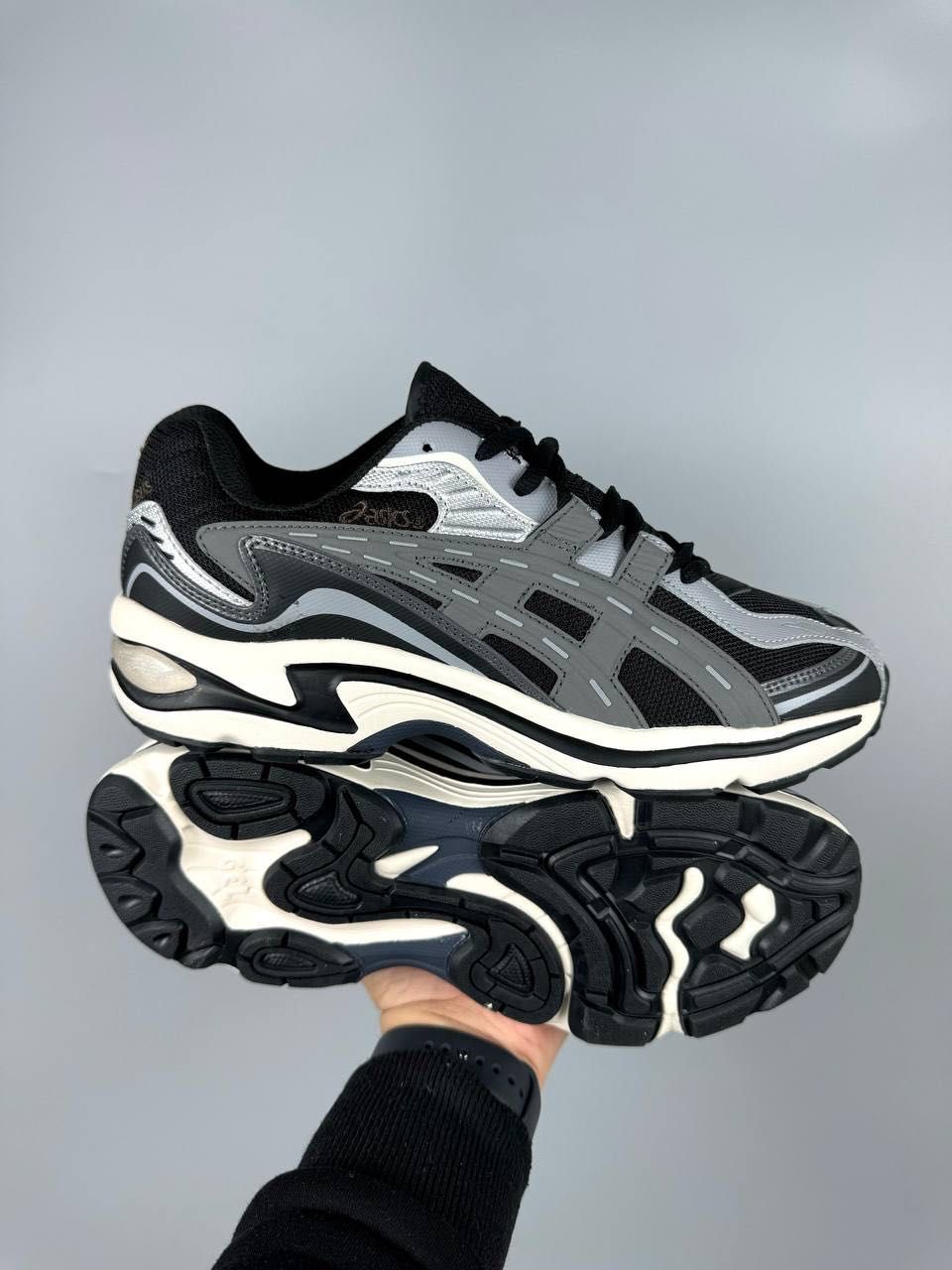 Кросівки Asics Gel-Preleus Black Grey, кросовки Асікс Гель Прелеус