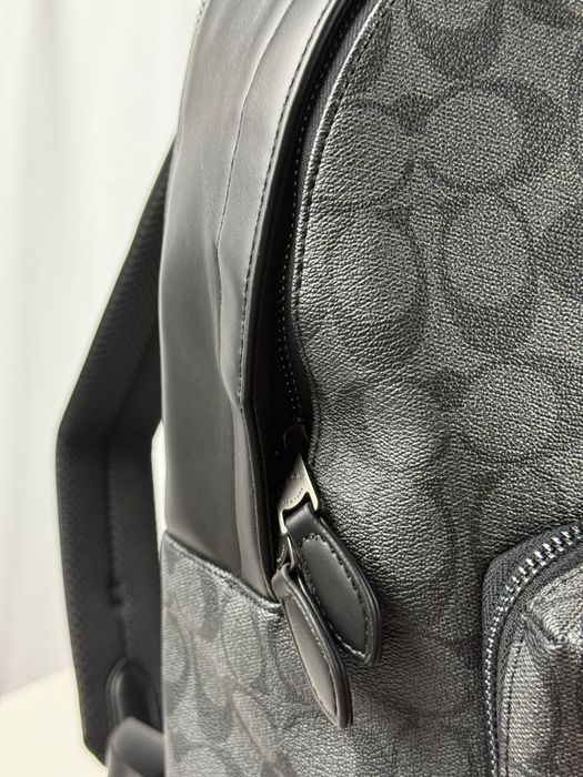 Чоловічий рюкзак Coach шкіряний