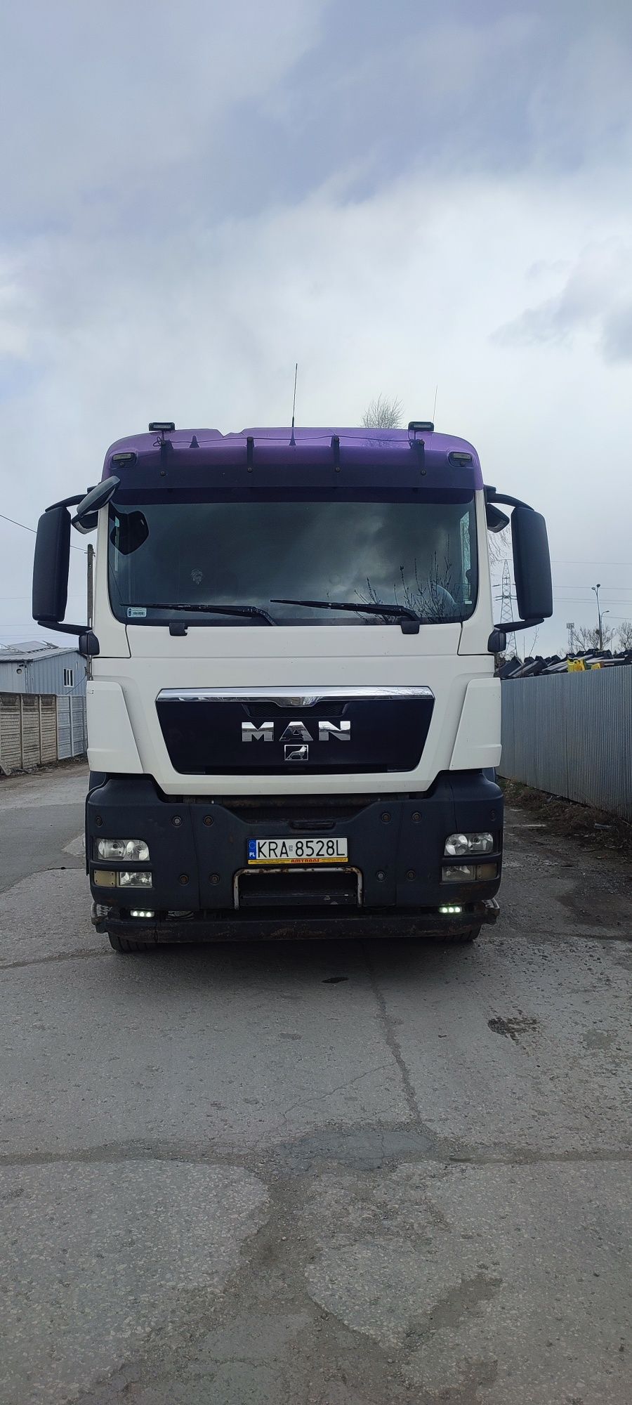 Man TGS 26.440 6x2 Manual 2008r . Oś skrętna!