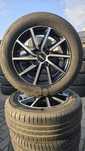 Felgi 15” 4x100 ET39 + opony 185/65R15 Firestone/Hankook