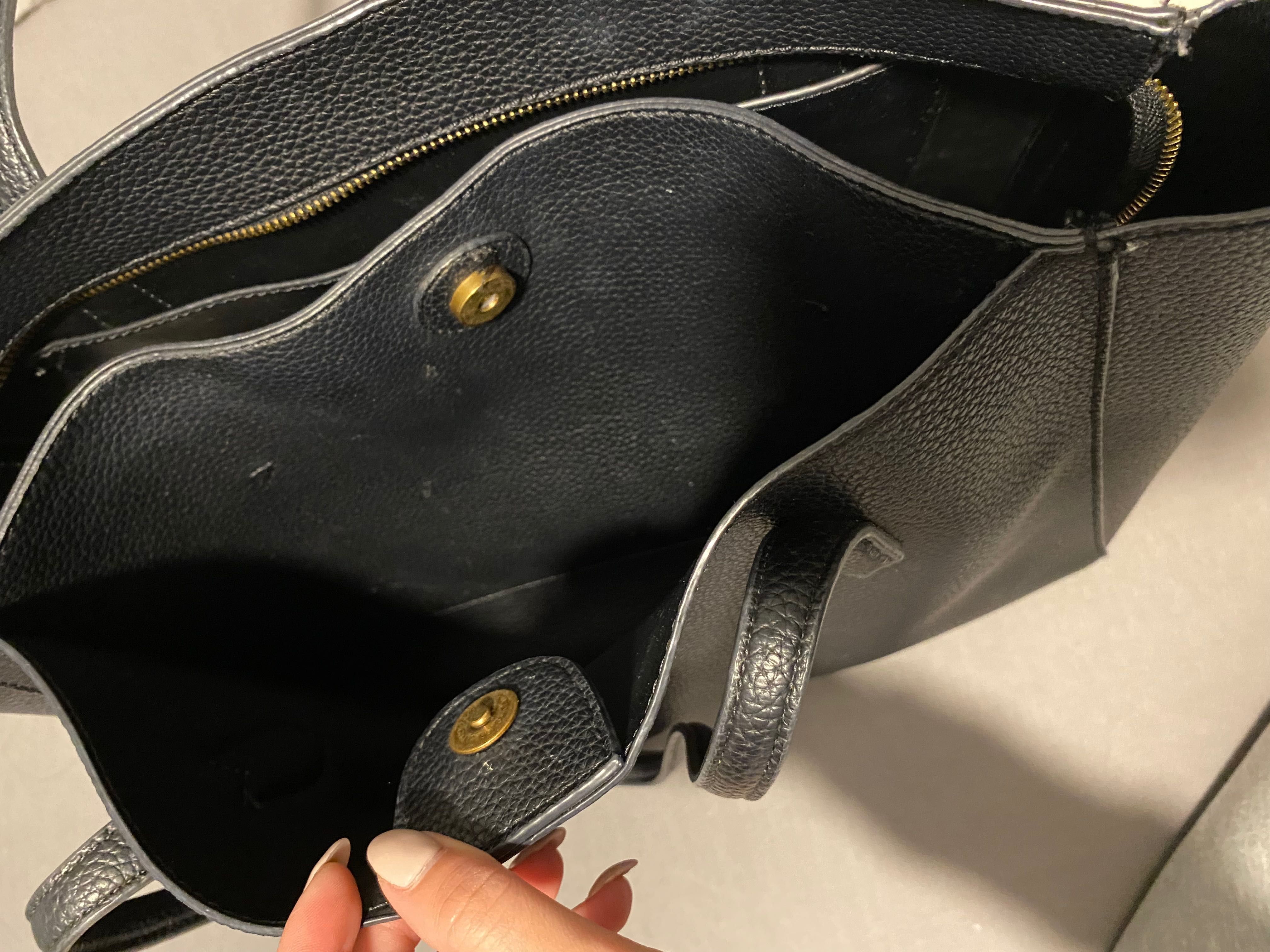 Torebka czarna  shopper guess/ torebka na ramię