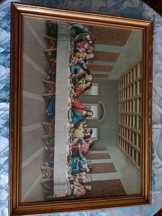 Quadro "Ceia de Cristo"
