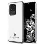 Etui U.s. Polo Assn. Shiny Na Samsung Galaxy S20 Ultra - Białe