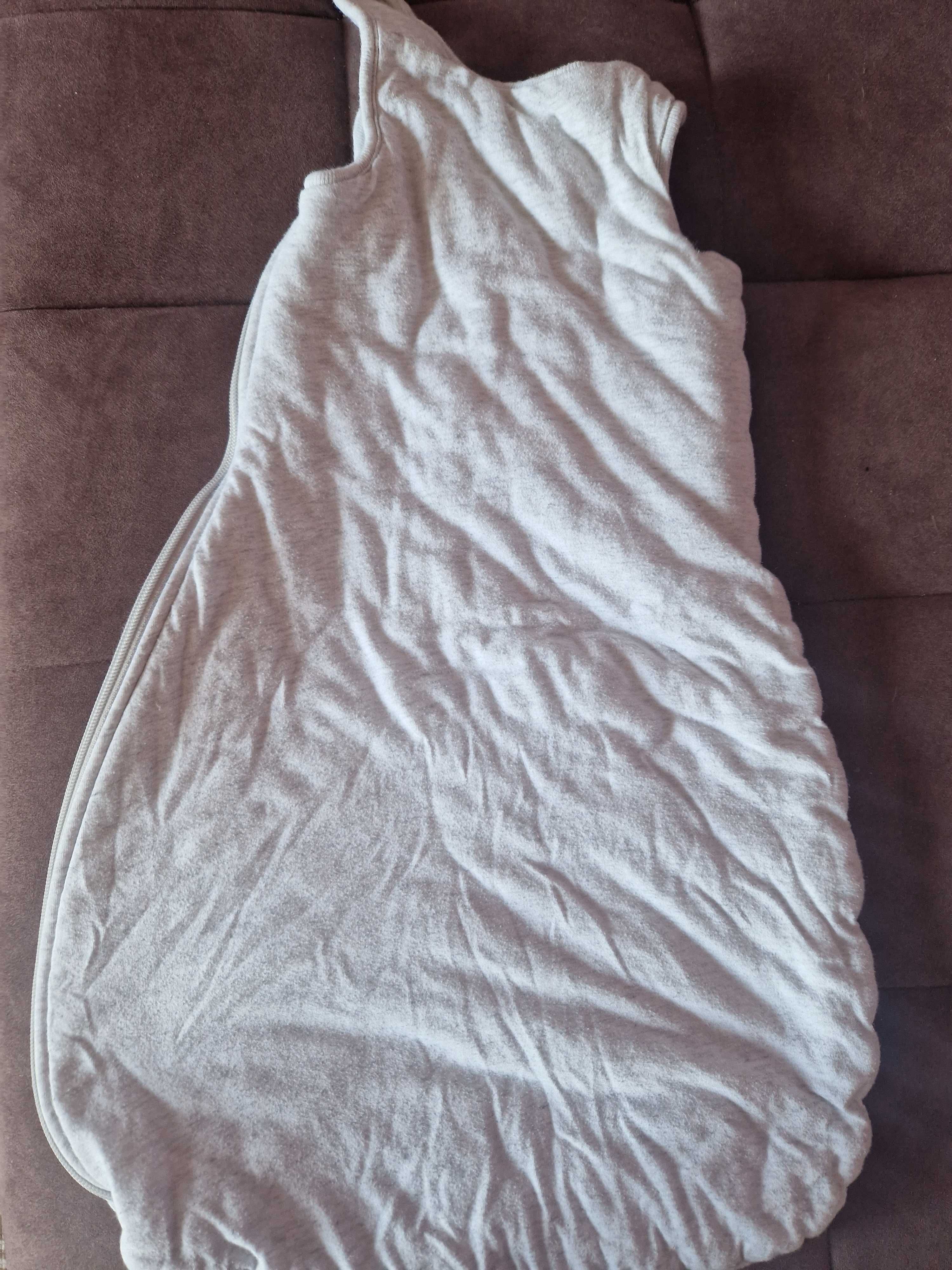 Cieplutki śpiworek do spania zimowy tog 3, rozmiar 68, długość 70 cm