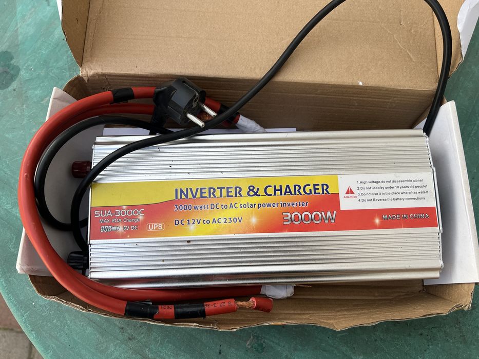 Джб для котла, холодильника SUA-3000C от авто акб.