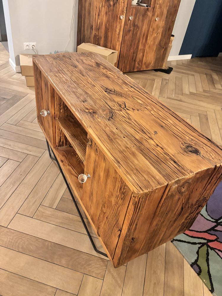 Komoda RTV lite drewno