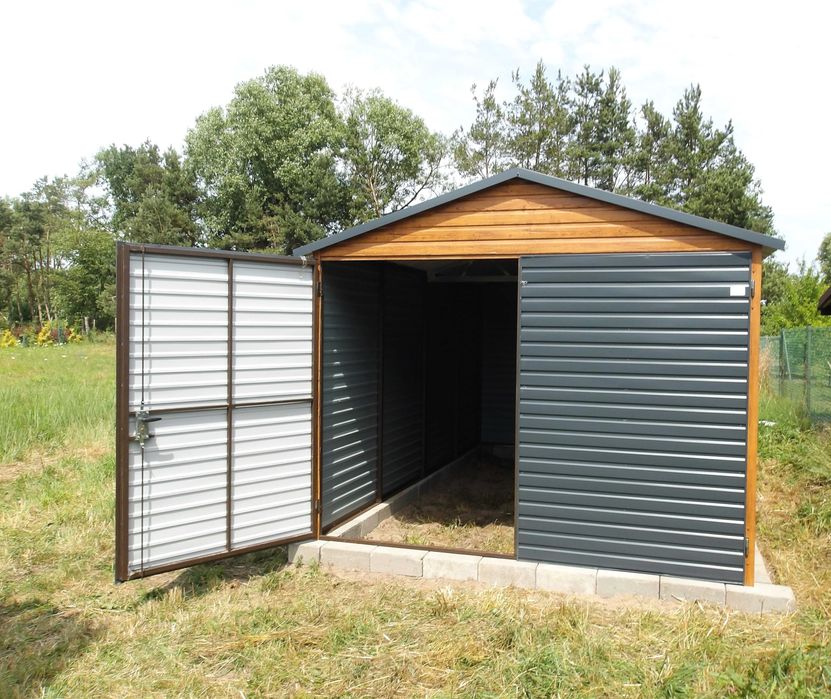 Garaż Schowek Magazyn Kolor Drewnopodobny 3x5 4x5 4x6 PROMOCJA