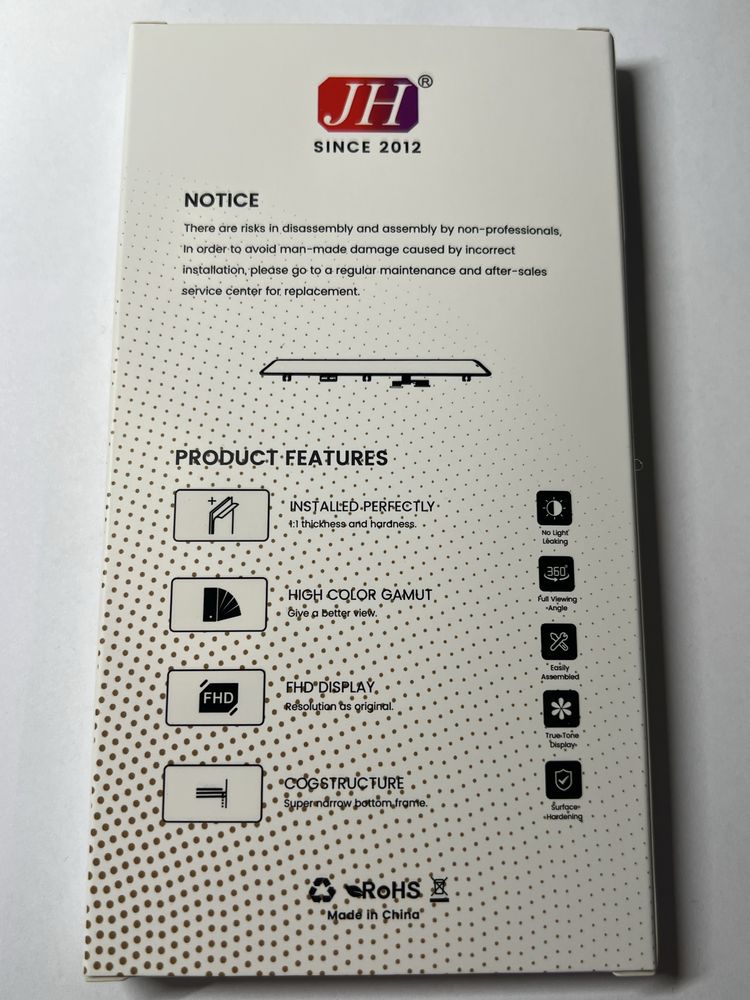 NOWY Wyświetlacz Ekran iPhone 15 PRO INCELL + Uszczelka Wymienny CHIP