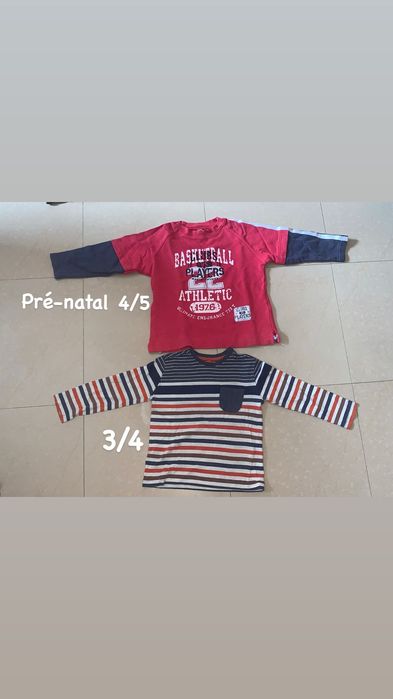 Roupa menino 4/5 anos