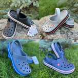 Crocs crocband кроксы мужские черные серые синие м8 м9 м10 м11 м12