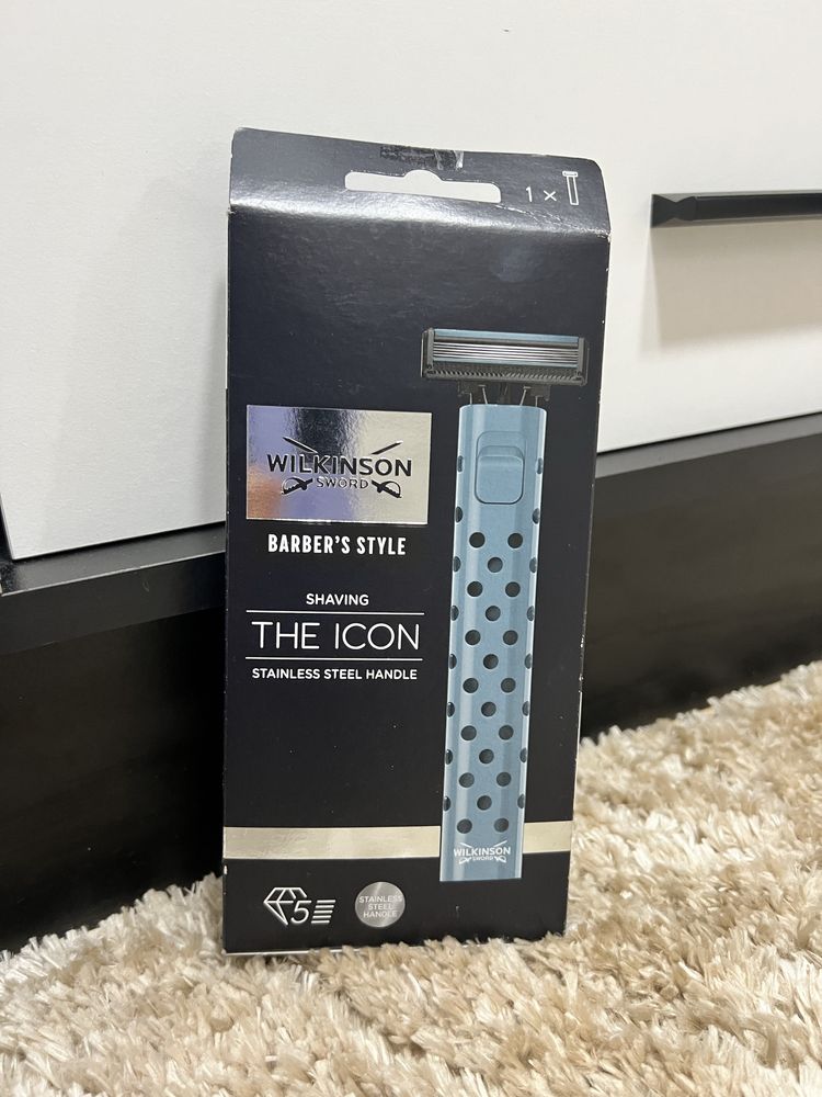 Станок для гоління "The Icon" з ручкою з іржостійкої сталі