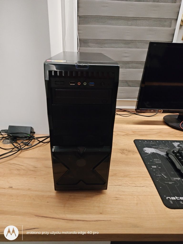 Komputer stacjonarny + monitor Philips 27 cali Zestaw Komputerowy