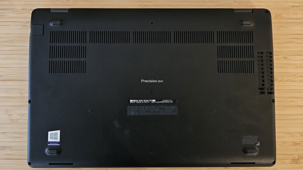 Dell Precision 3541 | Intel Core i7-9850H | 16 GB RAM | 475 GB SSD | W