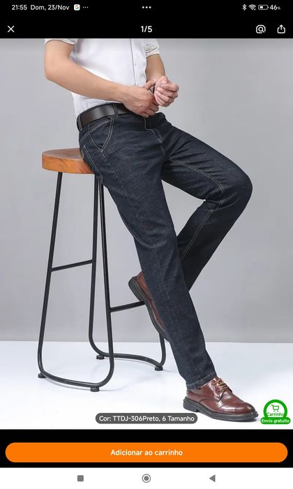 Calcas de ganga Denimclassicass novas varios modelos Sreitch
n 46 n 48