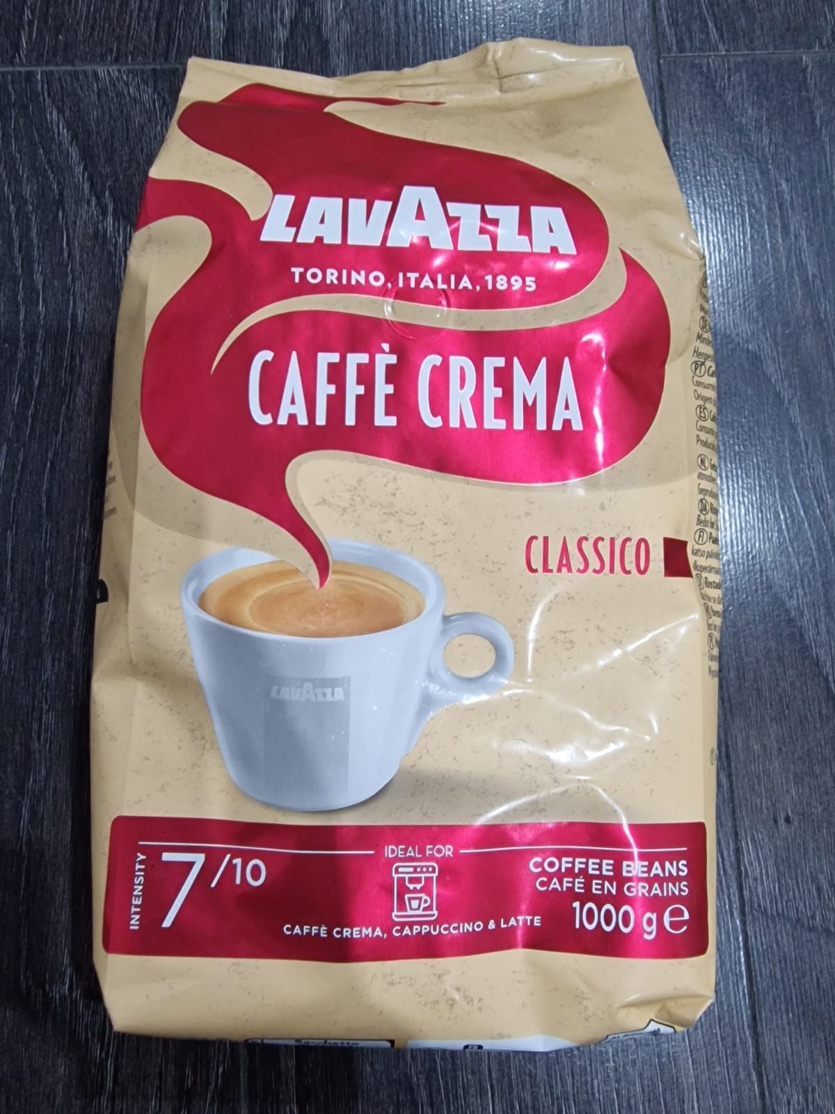 Kawa Lavazza Caffe Crema Classico 1kg - ziarnista