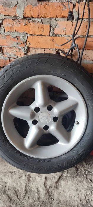 Литые диски R15 5/108.С резиной, в отличном состоянии