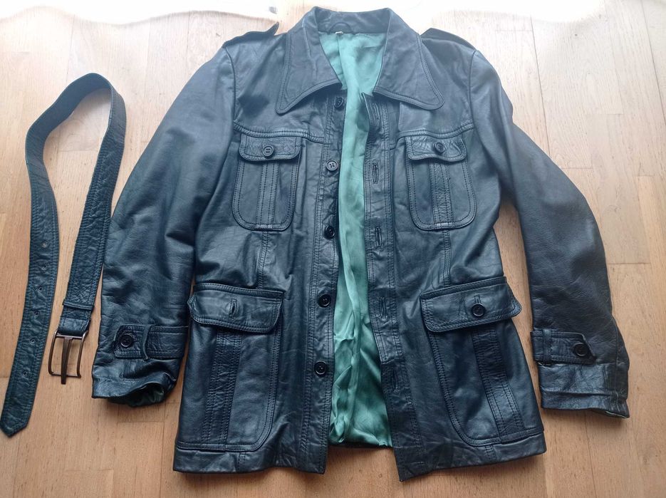 Kurtka skórzana wiosenna