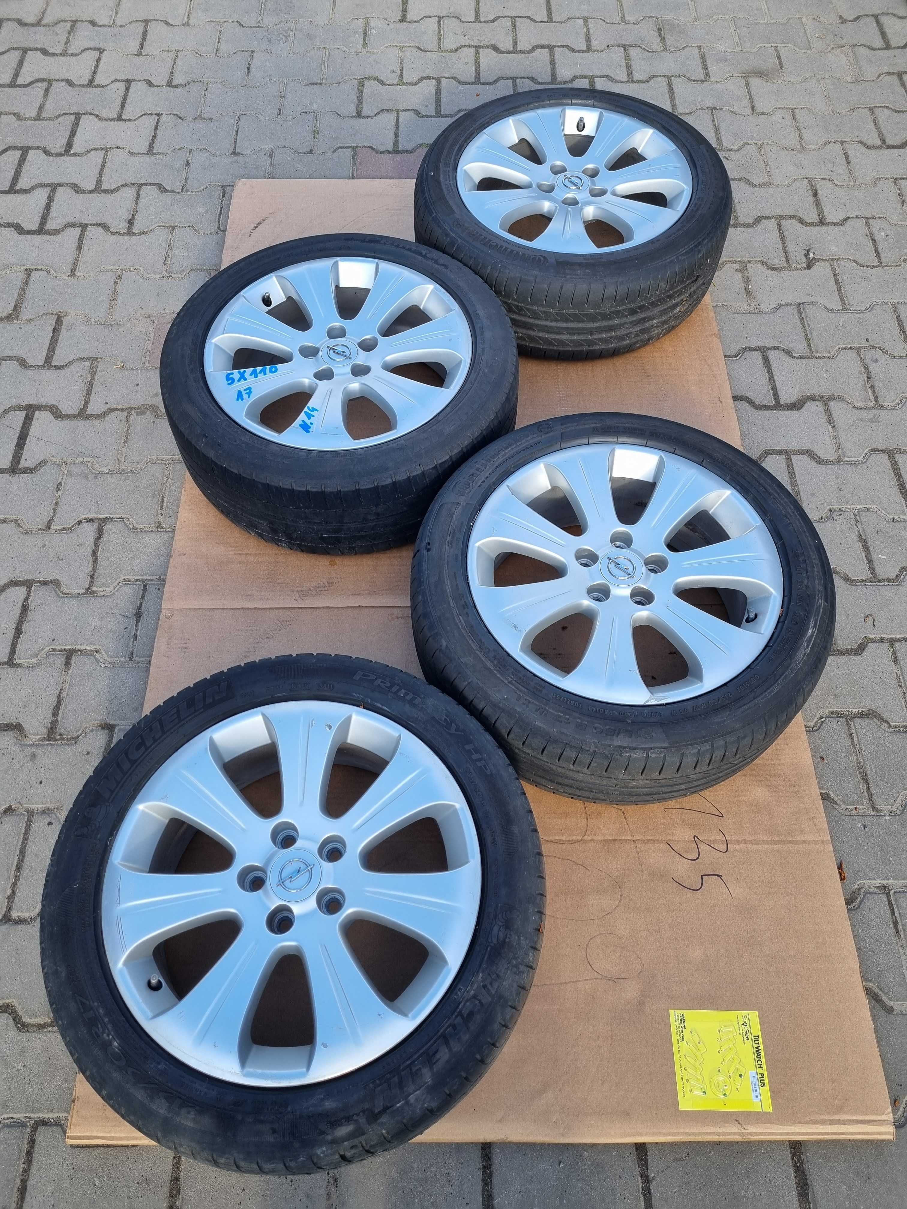 Opel Vectra C Lift Komplet Kół 5x110 17