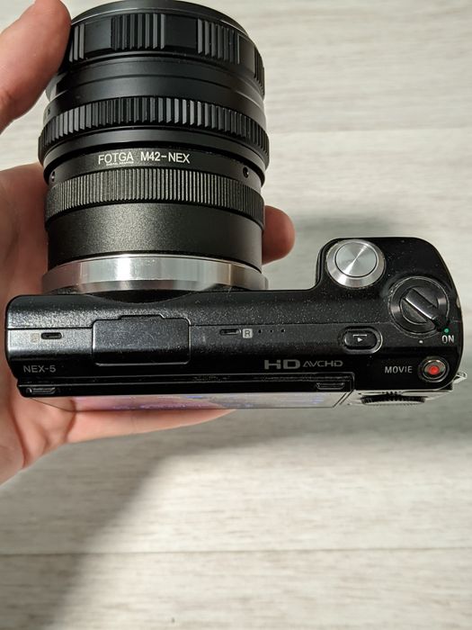 Sony nex 5 Соні некс 5 беззеркальна камера геліос helios