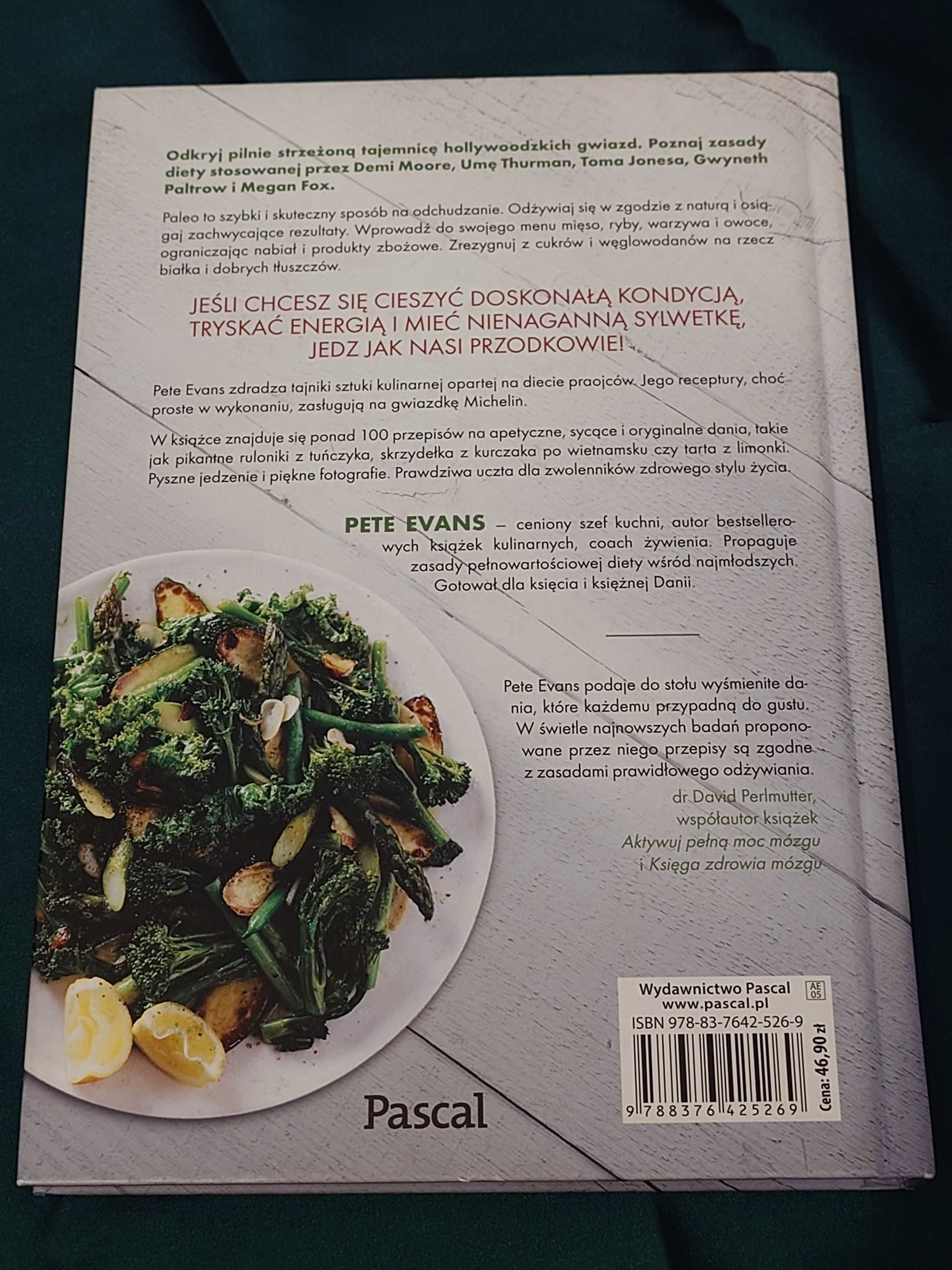 Książka kucharska Dieta Paleo  Pete Evans