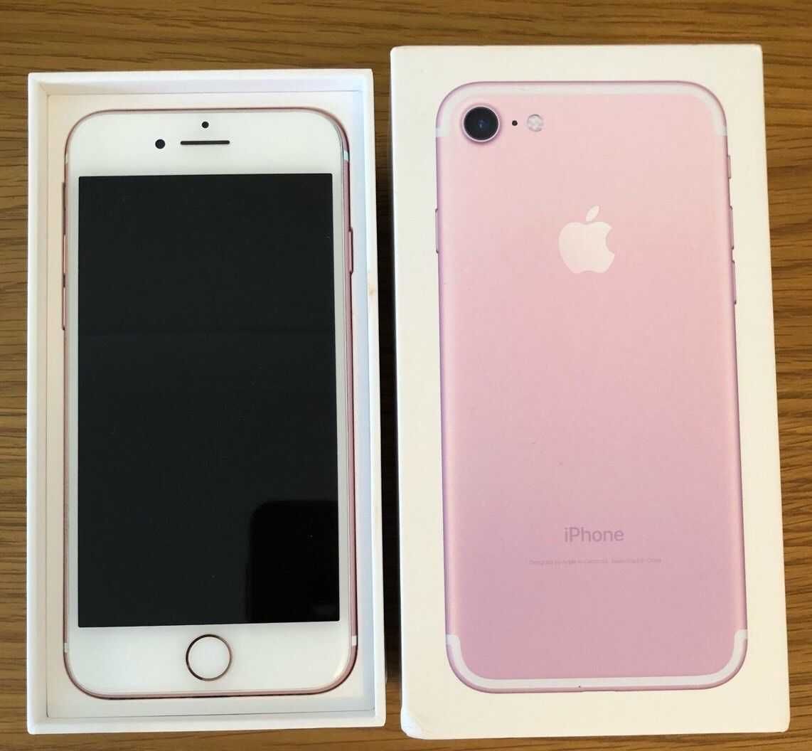 Apple iphone 7 32gb rose gold garantia