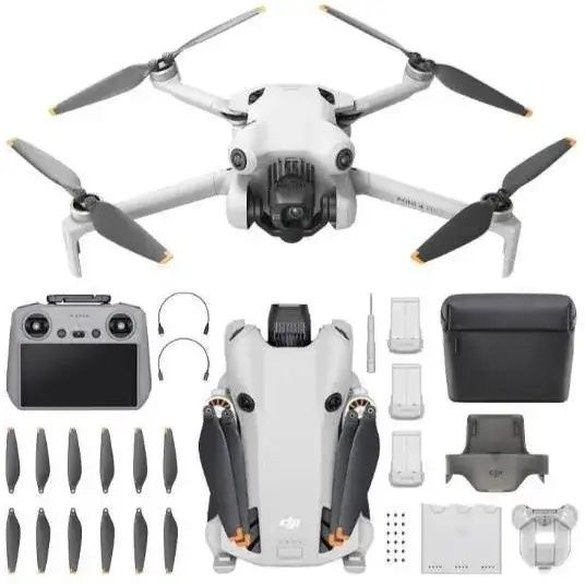 Квадракоптер (дрон) DJI Mini 4 Pro Fly More Combo Plus (вкл DJI RC 2)
