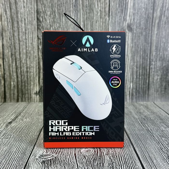 ASUS ROG Harpe Ace Aim Lab Edition (White) 1 шт. NEW!