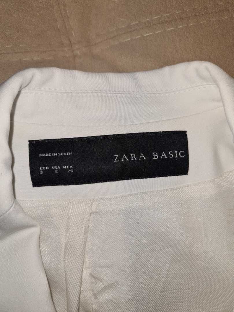 Белый пиджак zara