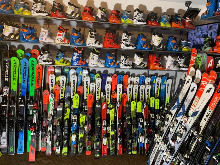 Narty juniorskie Salomon Atomic Head Volkl Rossignol Narty Dla Dzieci