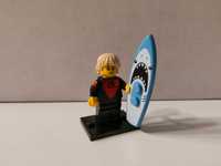 Minifigurka Ludzik Lego Pro Surfer (seria 17) 71018