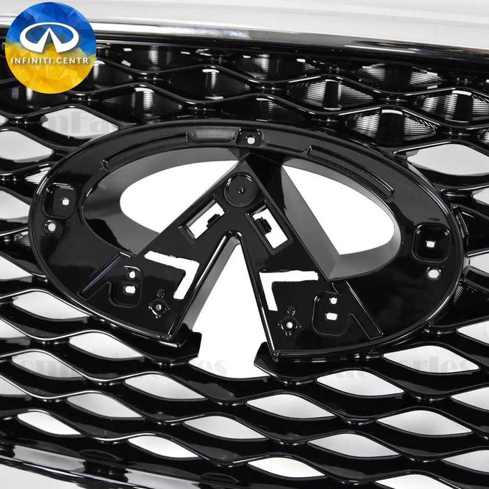 Передняя верхняя решетка хром 2014 2015 2016 2017 Infiniti QX70 OEM
