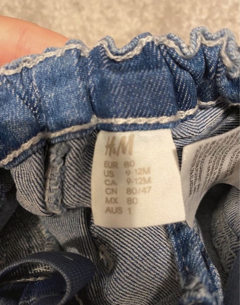 Spodnie jeansowe dla dziewczynki H&M