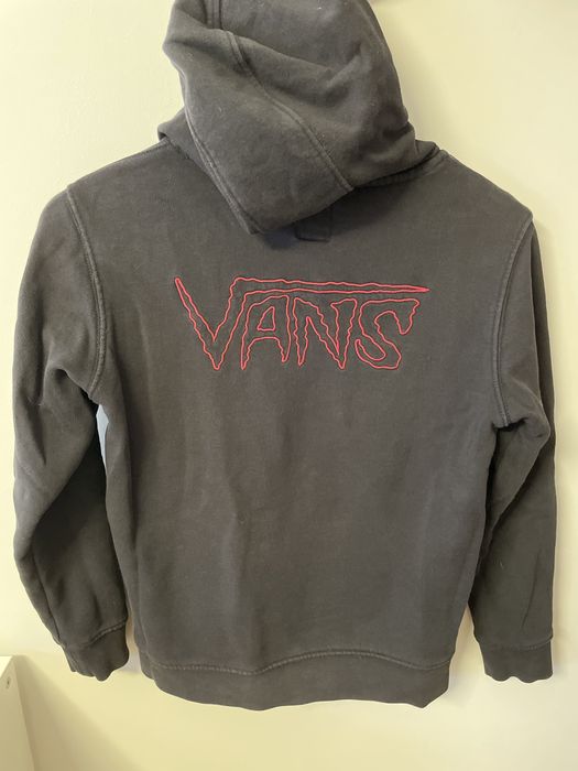 Sweat com capuz Vans preta