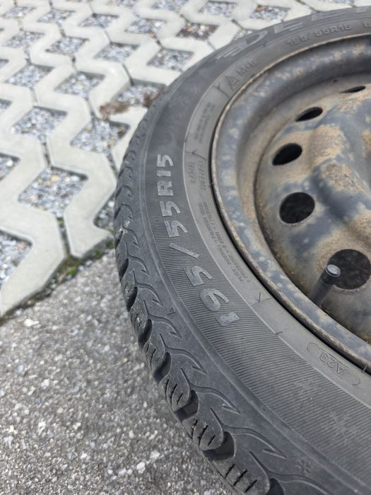 Koła zimowe R 15 195/55, Dębica, Barum, opony, felgi felga
